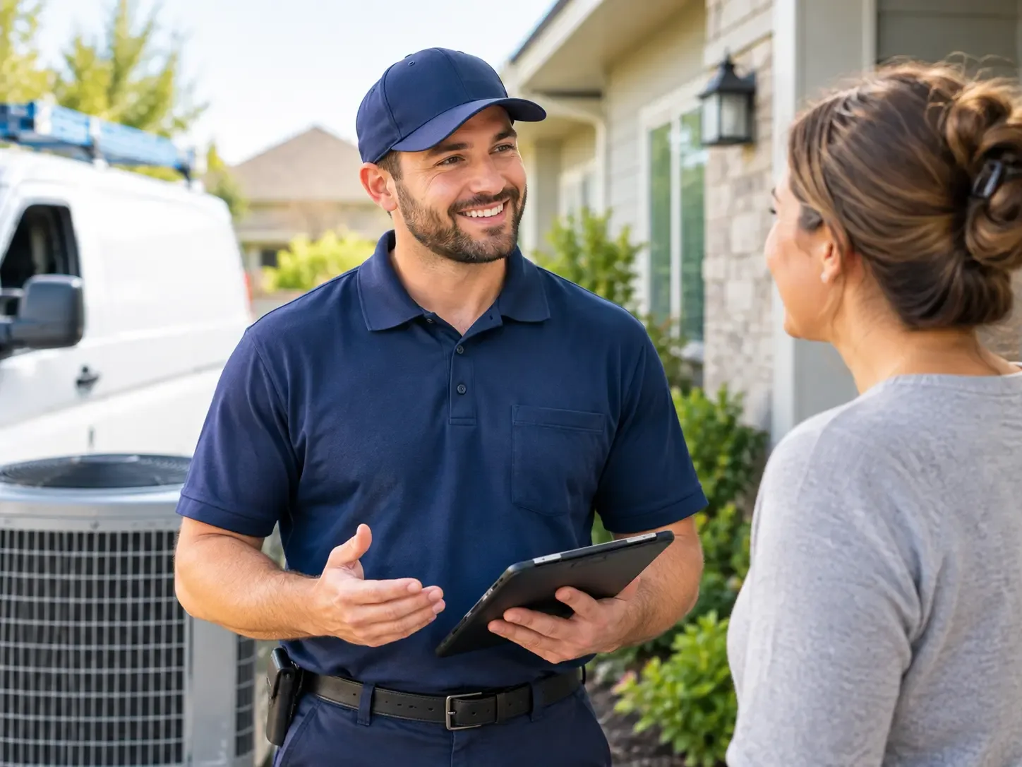 Split-System AC Installation in National City, MI